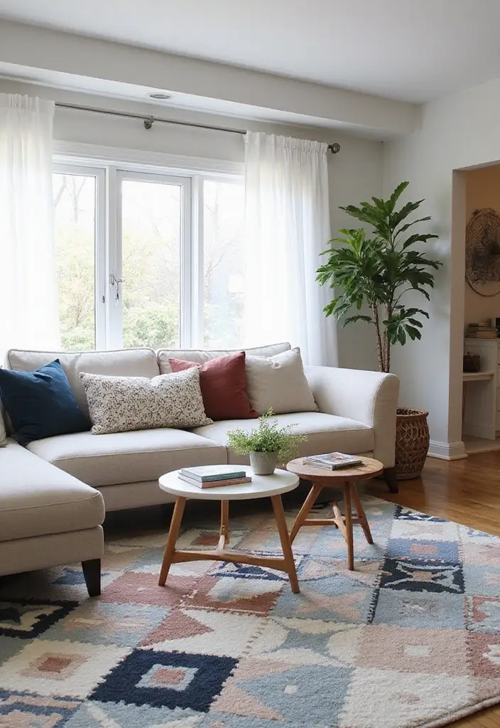 15 Ultra Modern Fall Living Room Ideas That Will Leave You in Awe (You Won't Believe #7!) - 6. Geometric Patterns