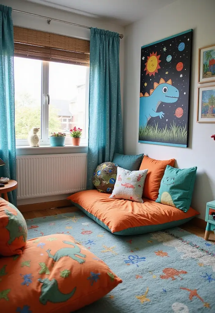 15 Vibrant Dopamine Decor Ideas That Will Light Up Your Kids' Room (And Their Mood!) - 8. Themed Accessories