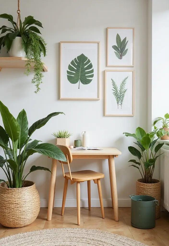 15 Vibrant Dopamine Decor Ideas That Will Light Up Your Kids' Room (And Their Mood!) - 9. Nature-inspired Elements