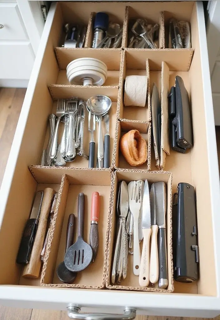 17 DIY Organization Hacks That Will Declutter Your Home in No Time! - 5. Drawer Dividers DIY