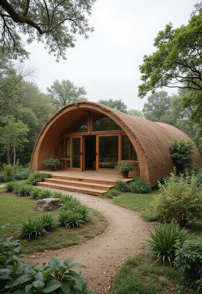 19 Incredible Earth-Sheltered Homes That Are Both Energy-Efficient and Stunning! - 11. The Earth-Sheltered Family Home: Spacious and Sustainable