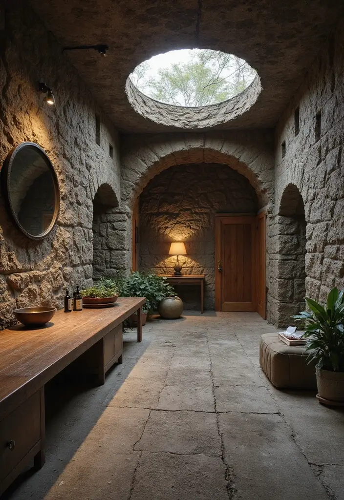 19 Incredible Earth-Sheltered Homes That Are Both Energy-Efficient and Stunning! - 4. The Underground Bunker: A Modern Hideaway
