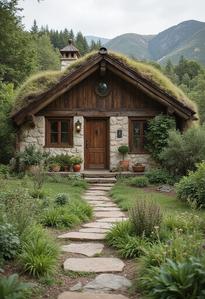 19 Incredible Earth-Sheltered Homes That Are Both Energy-Efficient and Stunning! - 7. The Earth Shelter Cottage: Cozy and Charming