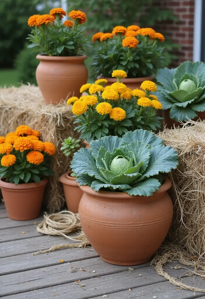 20 Gorgeous Fall Pots That Will Transform Your Outdoor Landscape This Season! - Fresh Decor