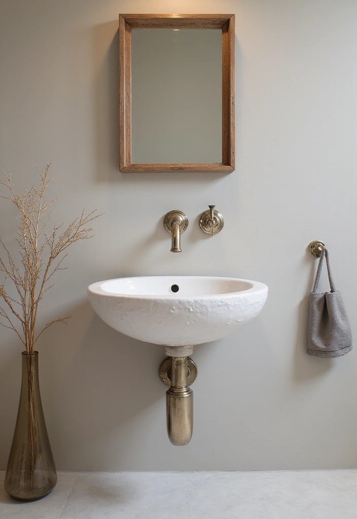 21 Dazzling Powder Room Designs That'll Transform Your Tiny Space into a Stylish Oasis! - 2. Stylish Fixtures That Pop