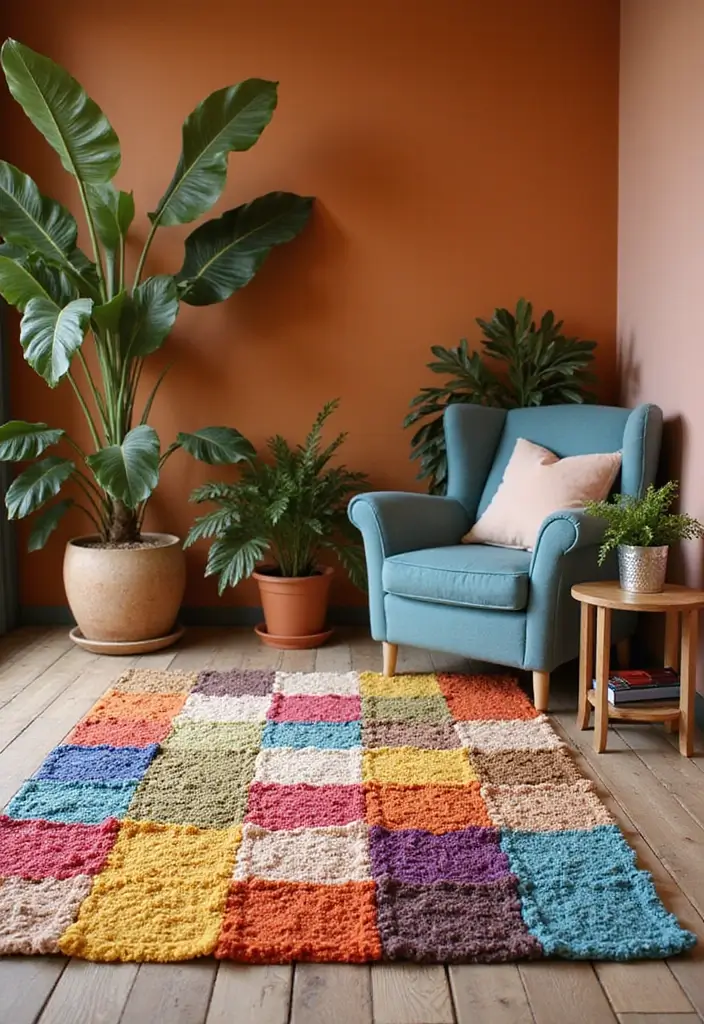 25 Sustainable DIY Projects That Are Easier Than You Think (#15 Will Blow Your Mind!) - 17. Fabric Scraps Rug