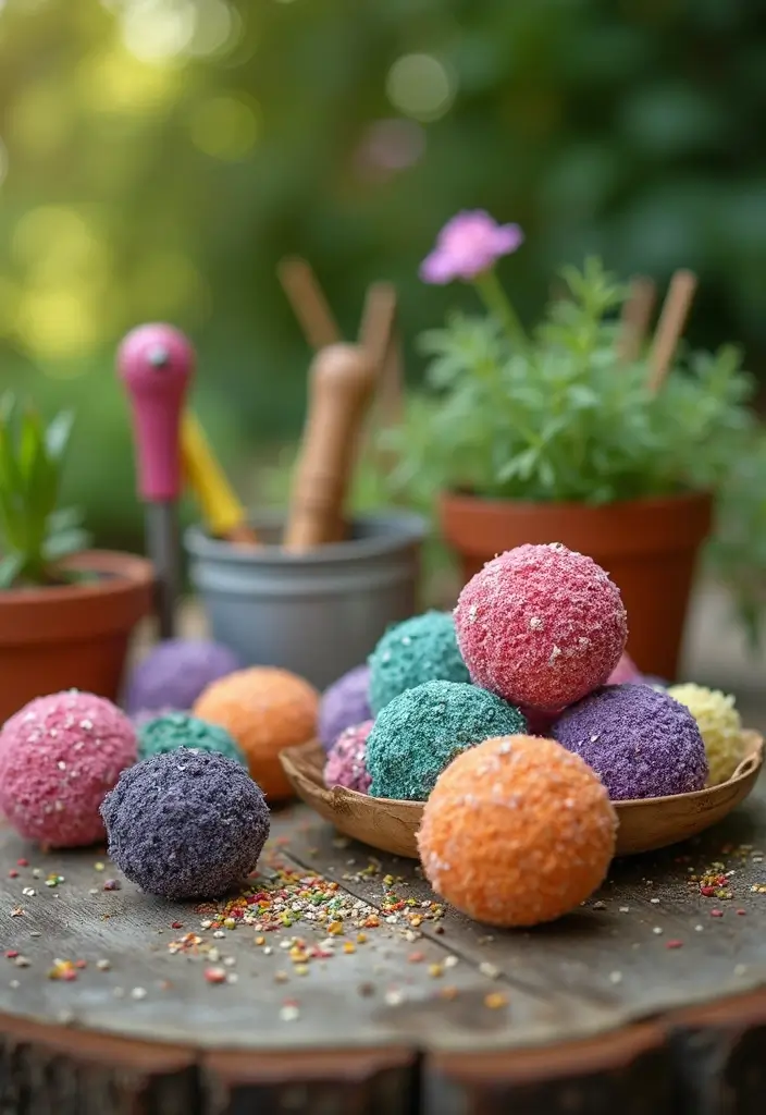 25 Sustainable DIY Projects That Are Easier Than You Think (#15 Will Blow Your Mind!) - 24. DIY Seed Bombs