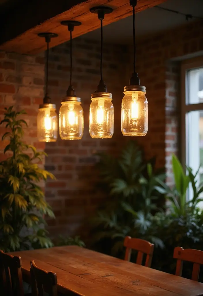 25 Sustainable DIY Projects That Are Easier Than You Think (#15 Will Blow Your Mind!) - 7. Upcycled Mason Jar Lighting