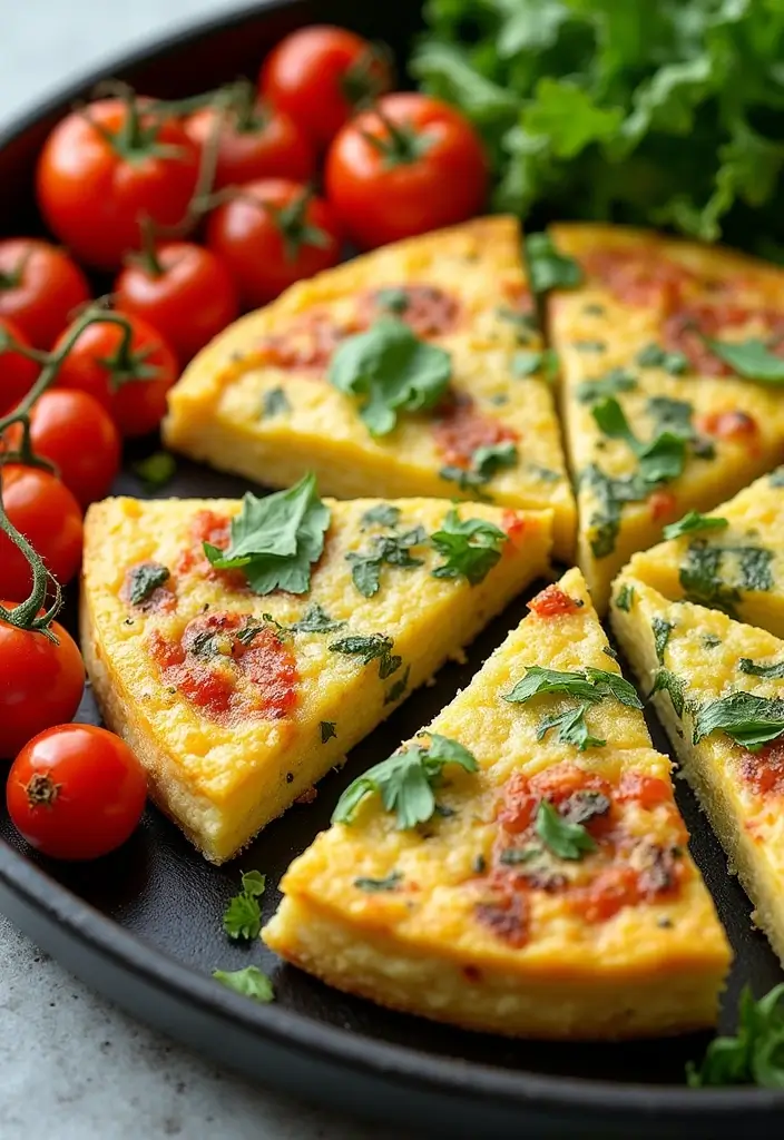 7 Air Fryer Breakfast Ideas for Weight Loss That Will Start Your Day Right! - 1. Air Fryer Veggie Frittata