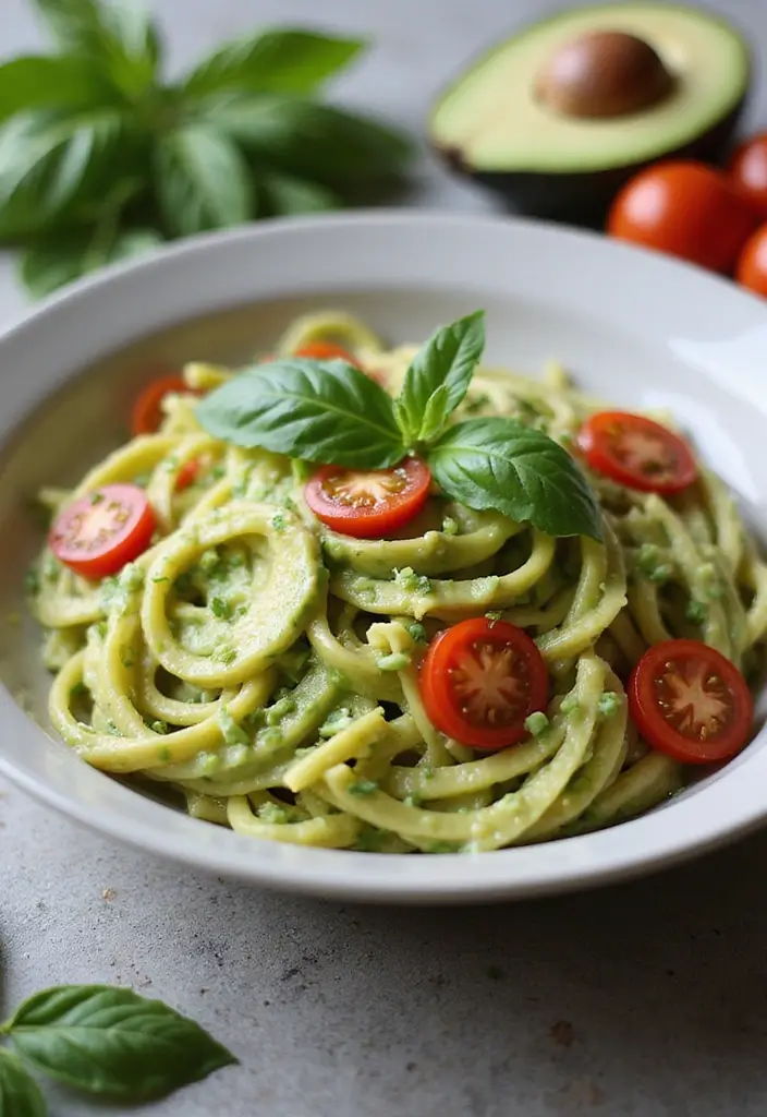 8 Quick and Easy Dinners for Toddlers That Are Actually Healthy (You Won't Believe #4!) - 8. Creamy Avocado Pasta
